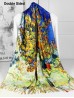 The Field Double-sided Oil Painting Scarf